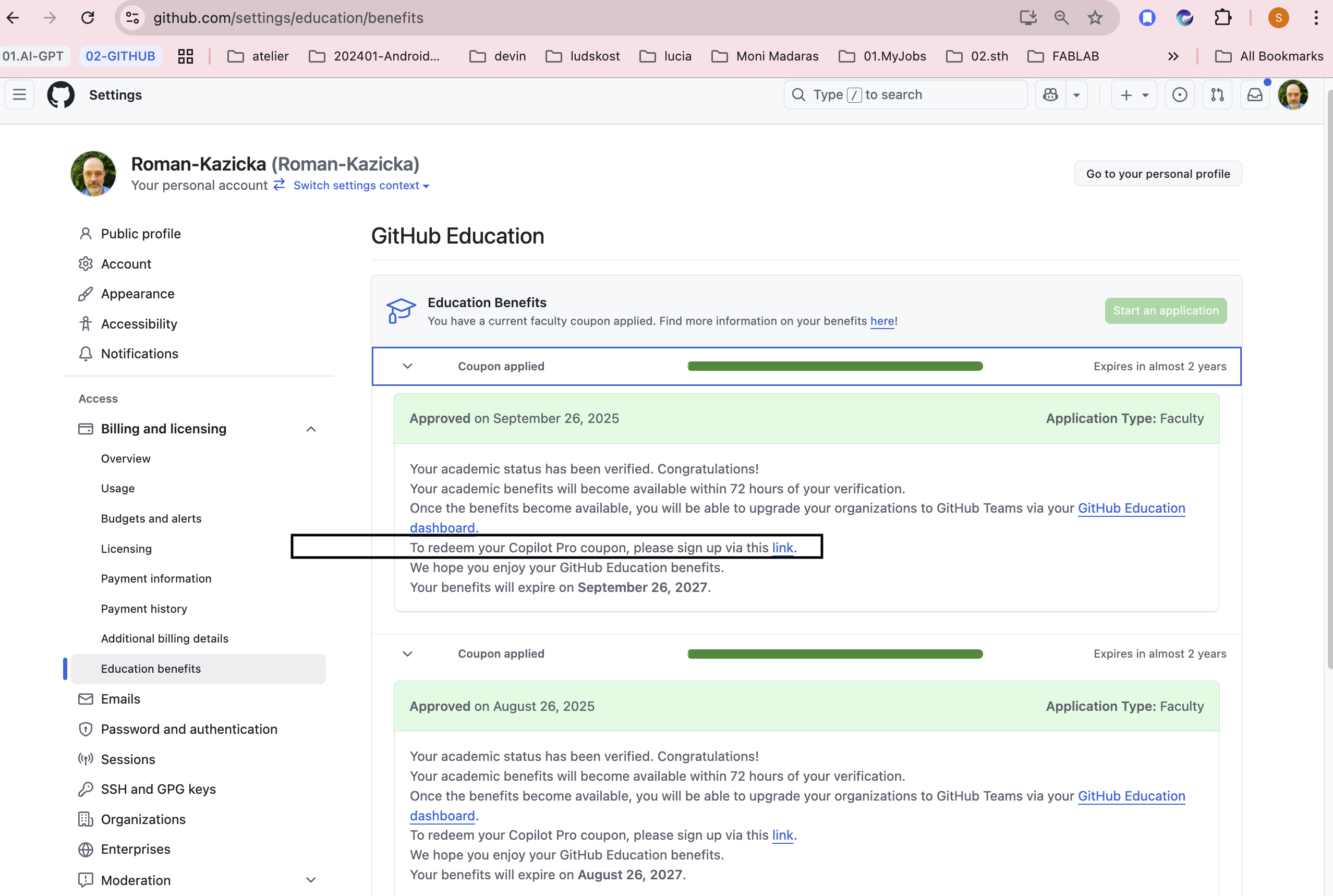 Vráť sa a nájdi linku na Copilot coupon 