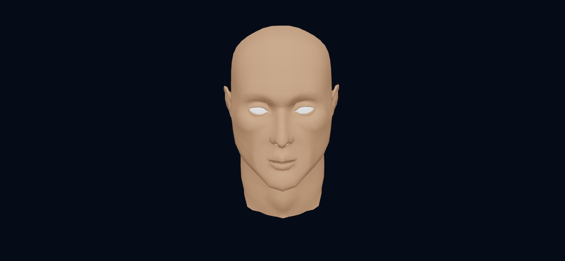 3D Model hlavy
