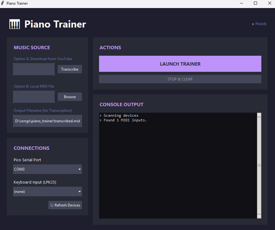Vyvinutá aplikácia